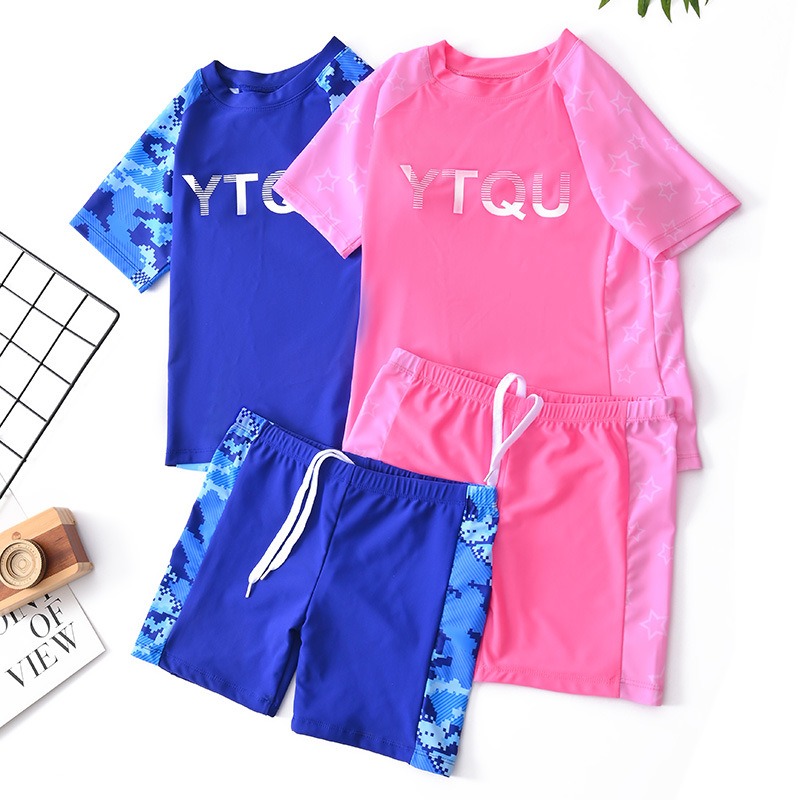 Swim Trunk Quick Dry - 2026 Tweedelig zwempak voor kinderen Zwembroekenset