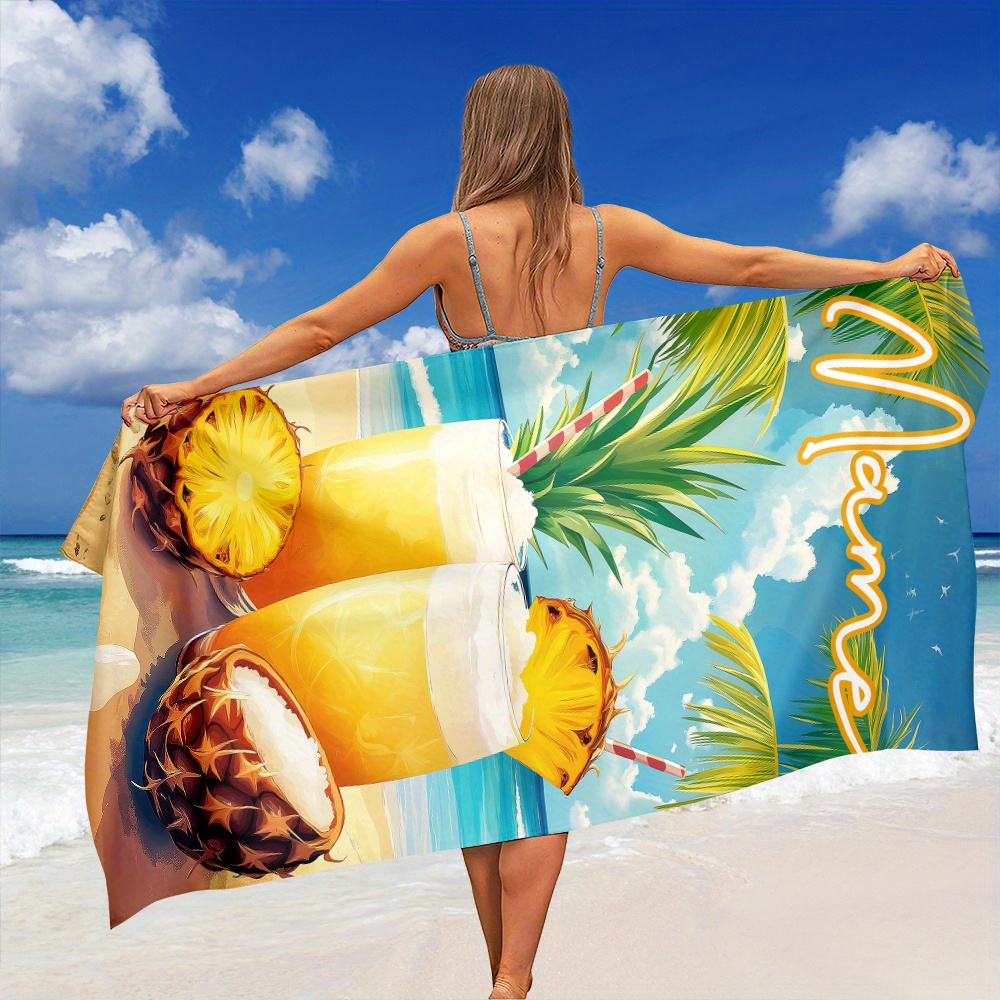 Beach Towel Large - 1 stuk op maat gemaakte strandhanddoek