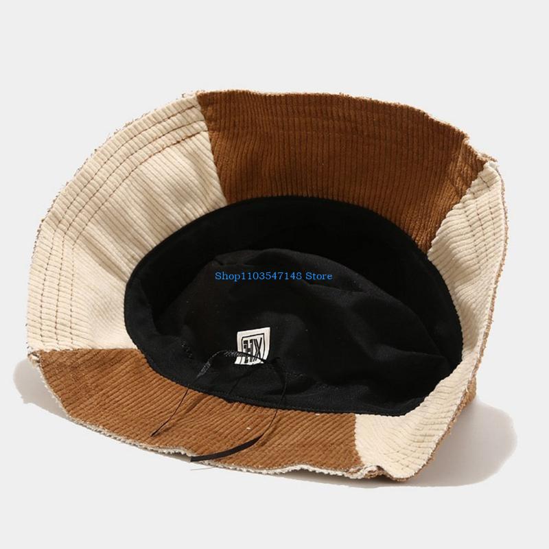 Packable Hat Nylon - P88B Opvouwbare visserspet Casual mode corduroy