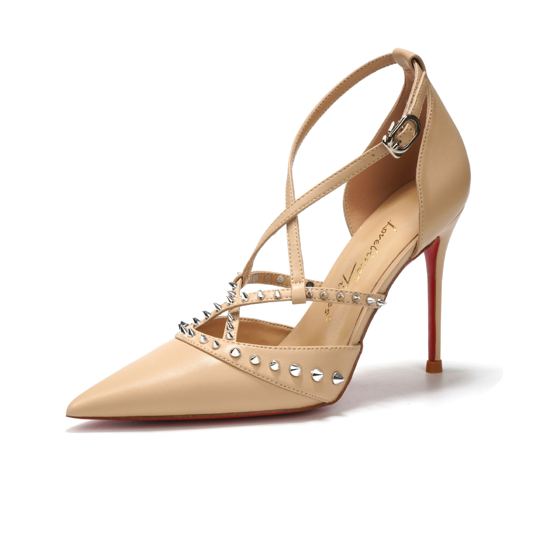 Casual Sandal Leather - Retro Vrouw Schoenen Sandalen Stiletto Hakken