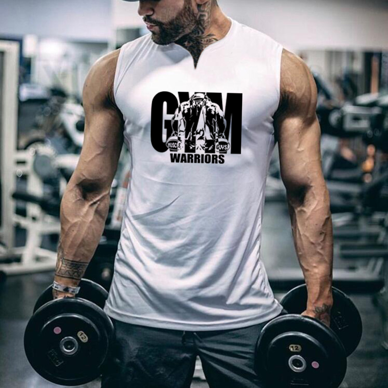 Tank Top Muscle - Zomer Running V-hals Vesten Gym Kleding