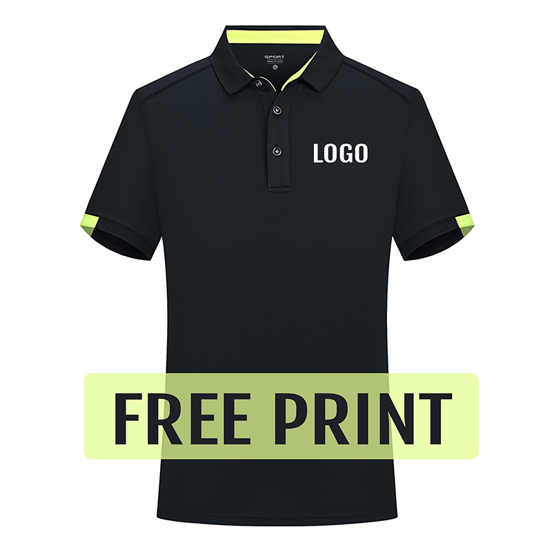Shirt Camp Collar - Zomer Sneldrogende Polo 'S Gratis Bedrukt