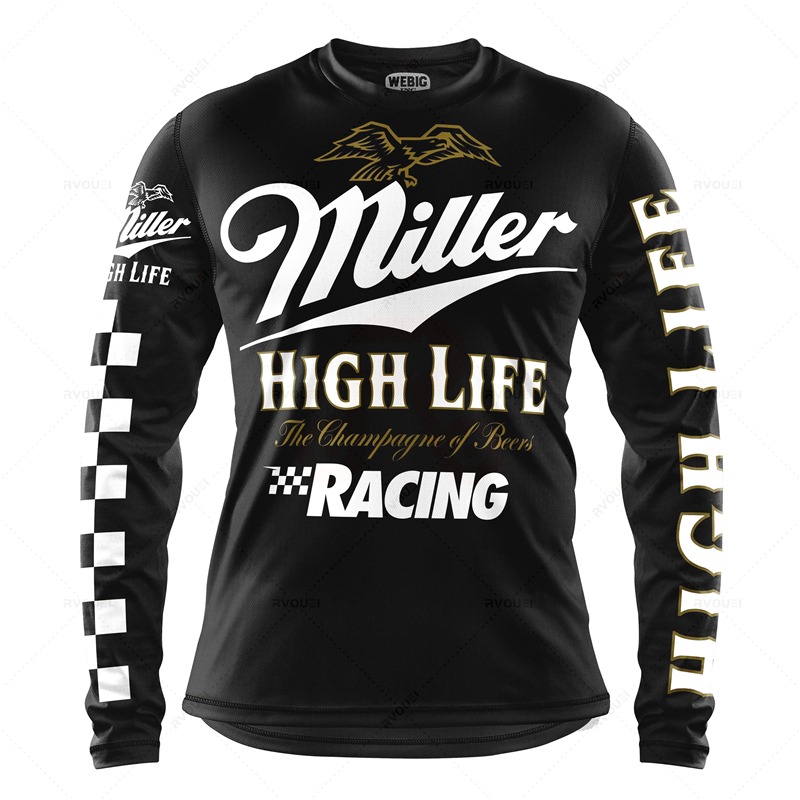 Shirt Camp Collar - 2023 Motorfiets Mountainbike Jersey Mtb Offroad