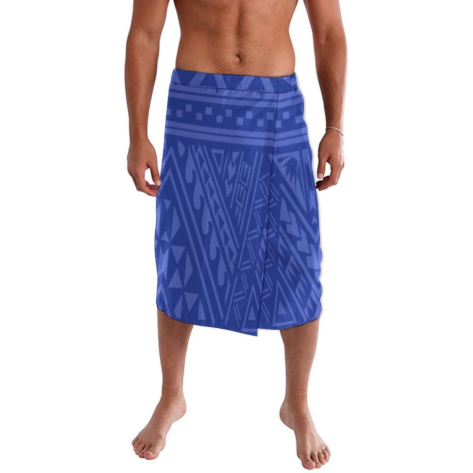 Sarong Men Wrap - Hawaïaans eiland op maat gemaakte zachte