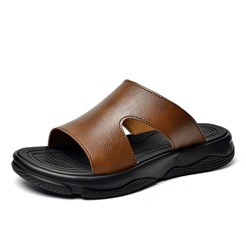 Leren herenslippers Antislip d - Flip Flop Leather Men recensie en prijs