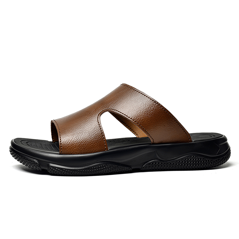 Leren herenslippers Antislip d - Flip Flop Leather Men recensie en prijs