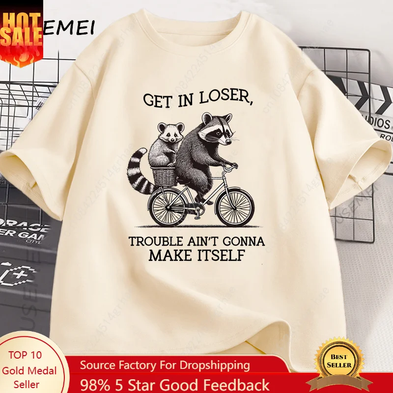 Get in Loser T-shirt Grappige  - Tee Graphic Print recensie en prijs