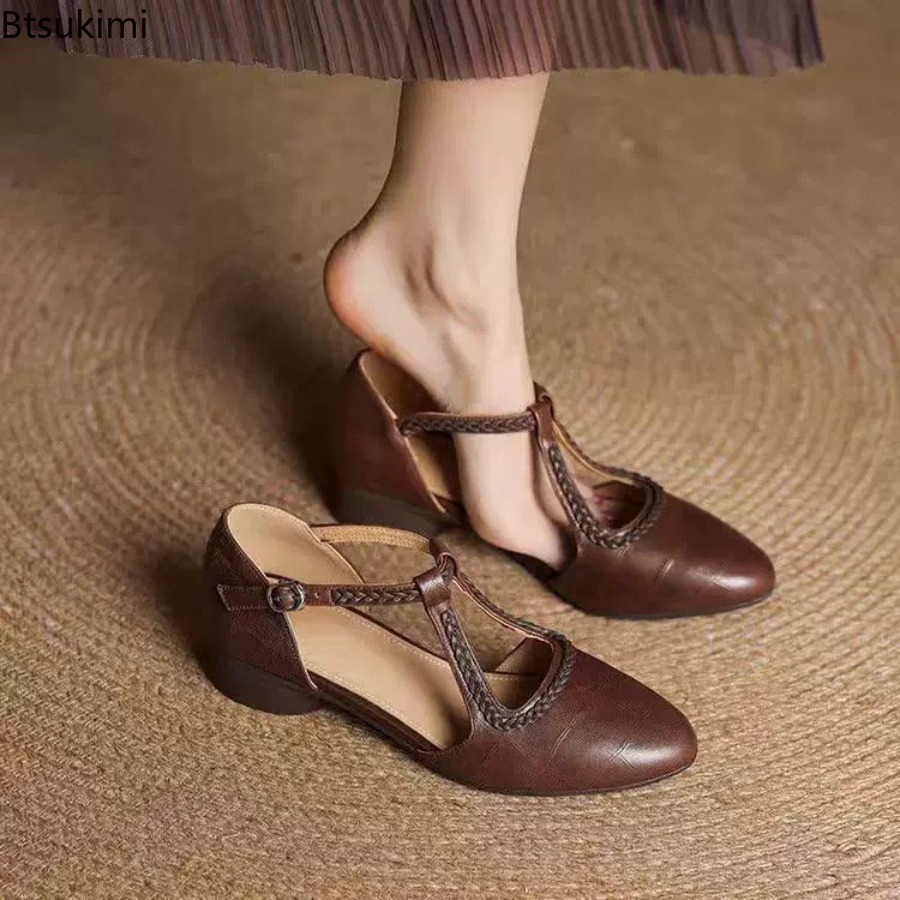 Nieuwe zomer dames retro hollo - Casual Sandal Leather recensie en prijs