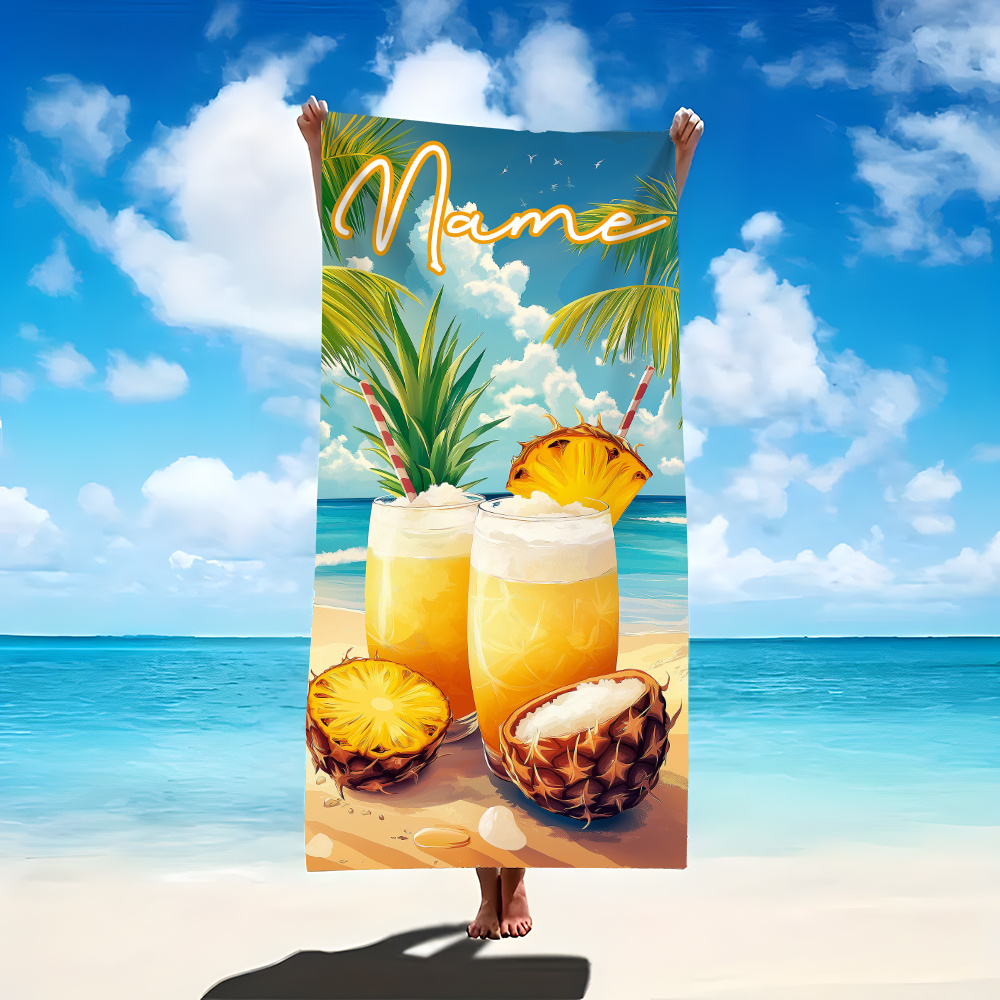 1 stuk op maat gemaakte strand - Beach Towel Large recensie en prijs