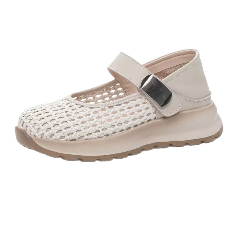 Dames echt lederen gevlochten  - Espadrille Slip On recensie en prijs