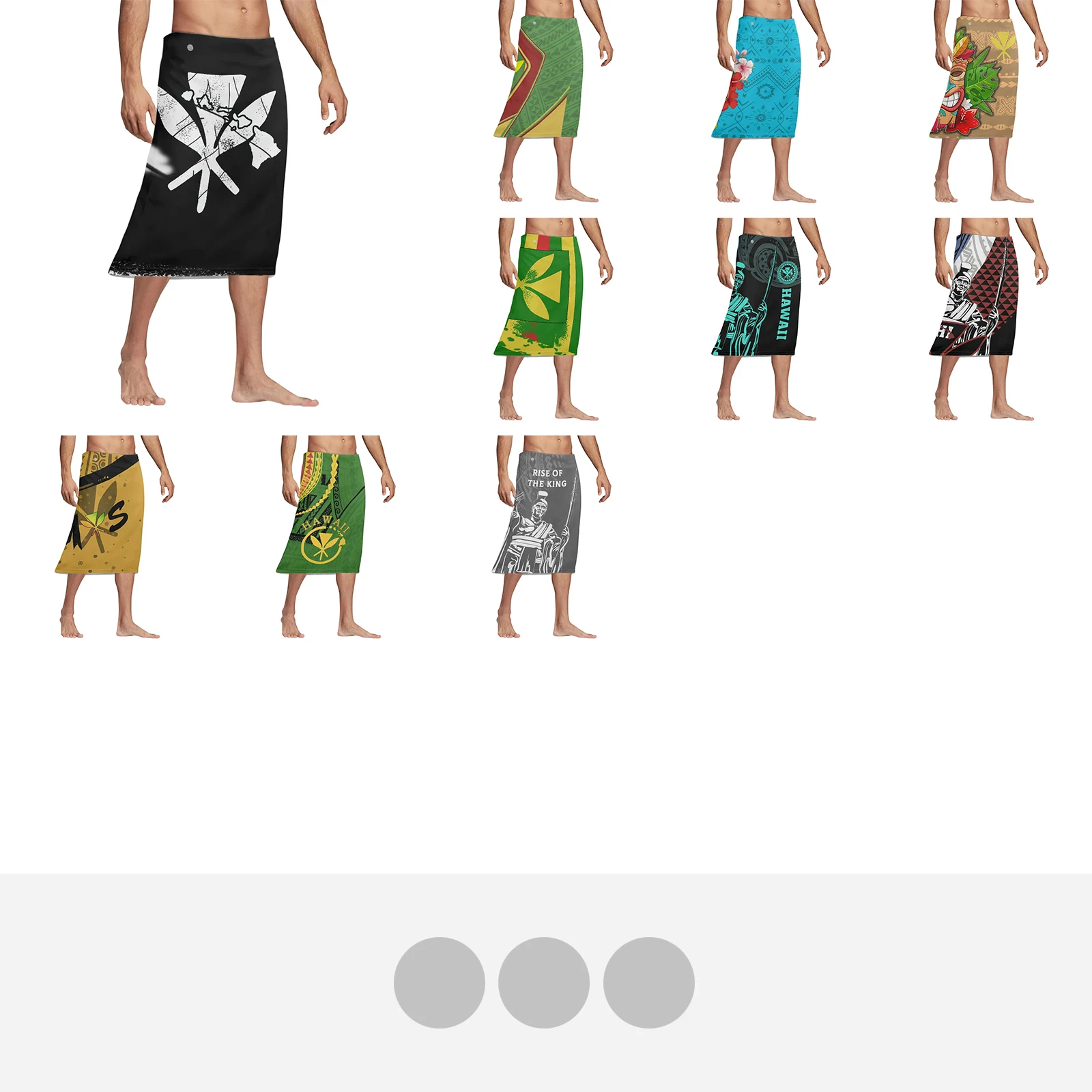 Polynesische Tribale Tattoo-Pr - Sarong Men Wrap recensie en prijs