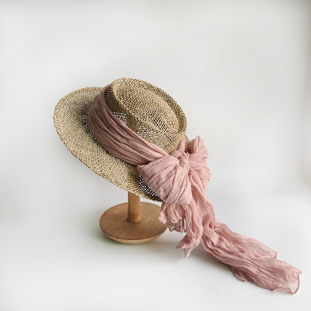 Dames zomerhoed met brede rand - Bucket Hat Straw recensie en prijs