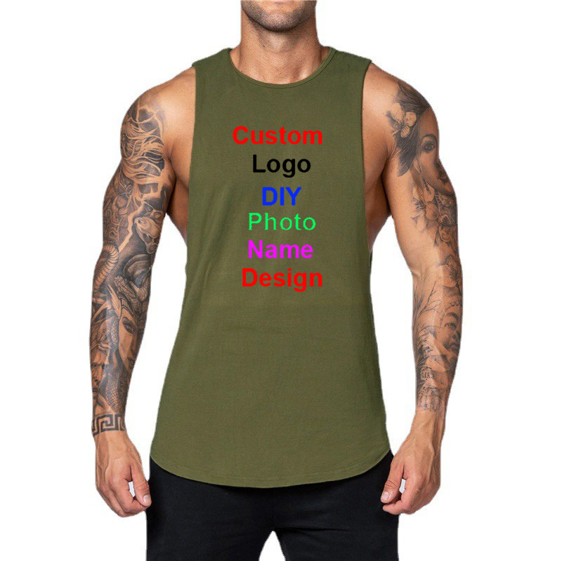 Diy Aangepaste Logo Merk Gym T - Tank Top Muscle recensie en prijs