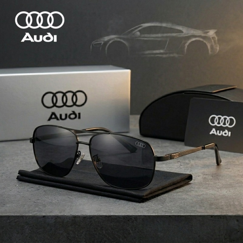 Luxe AUDI-zonnebril Gepolarise - Sunglasses Aviator Polarized recensie en prijs