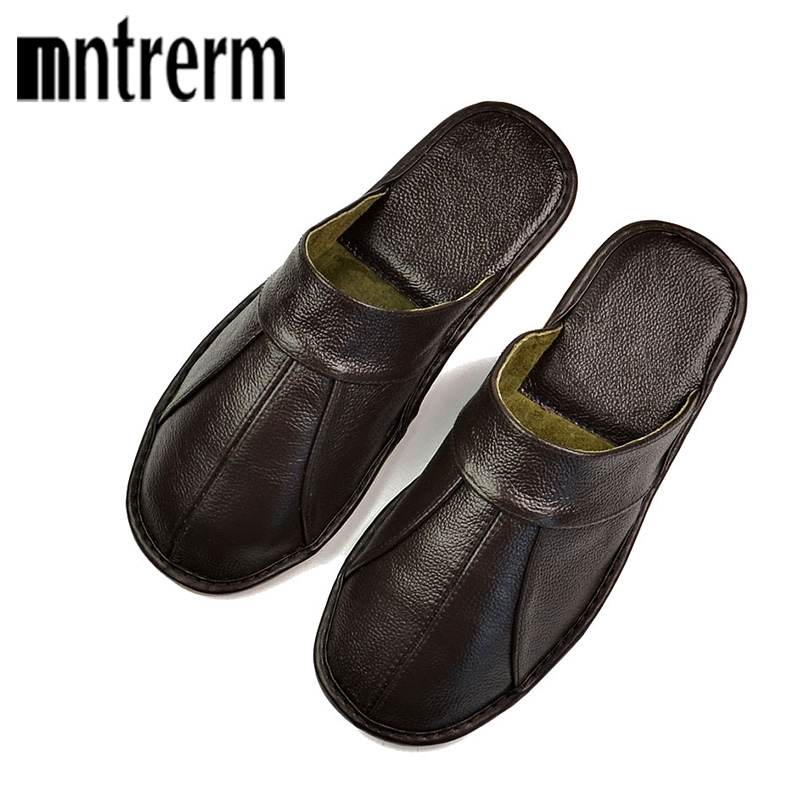 Mntrerm Lente Slip Op Mannen S - Flip Flop Leather Men recensie en prijs