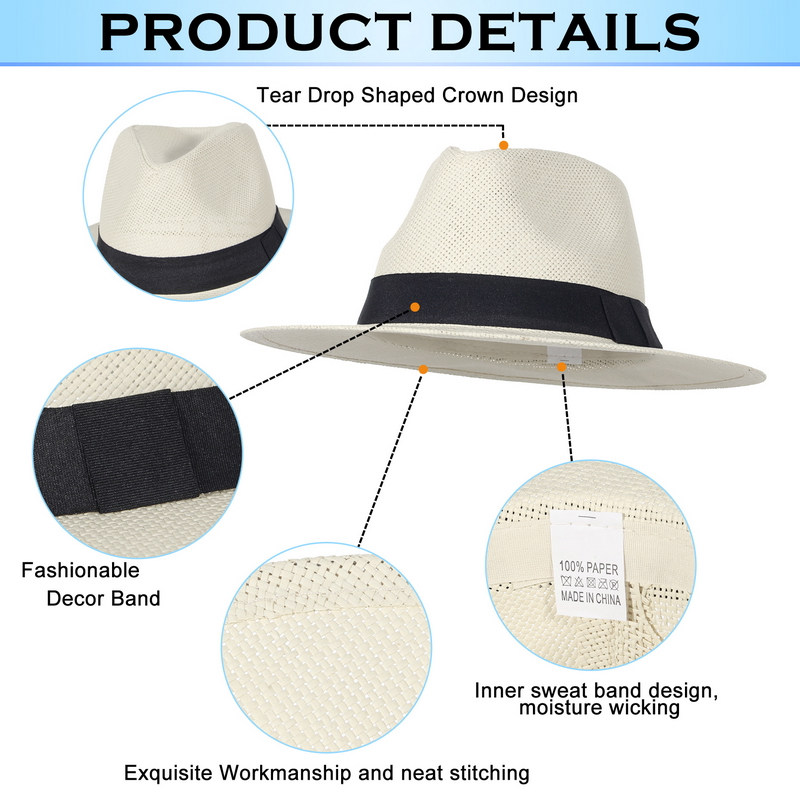 Zomerstro Panama-hoed voor dam - Bucket Hat Straw recensie en prijs