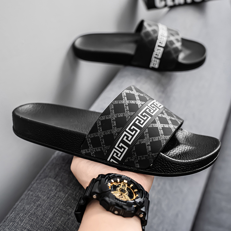 Plus Size Herenslippers met éé - Flip Flop Leather Men recensie en prijs