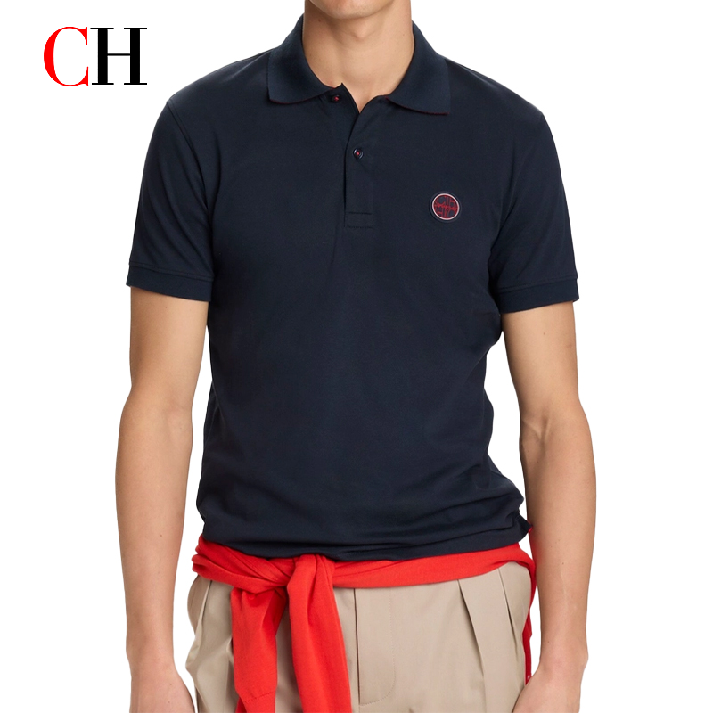 CH Red Accent Circulaire rubbe - Polo Shirt Pique recensie en prijs