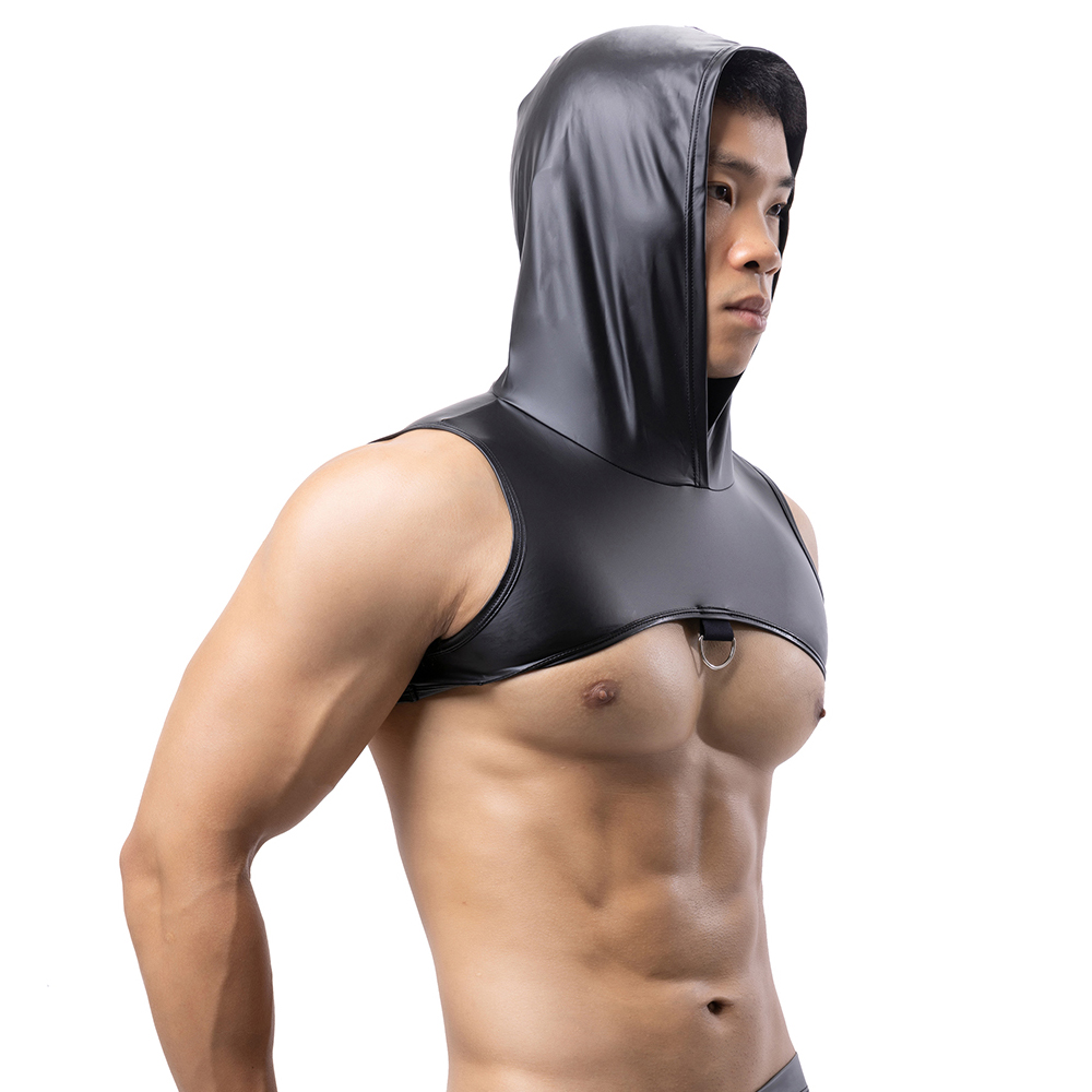 Mannen kunstleer fitness tankt - Tank Top Muscle recensie en prijs