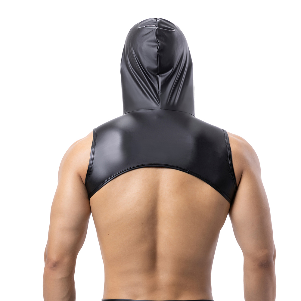 Mannen kunstleer fitness tankt - Tank Top Muscle recensie en prijs