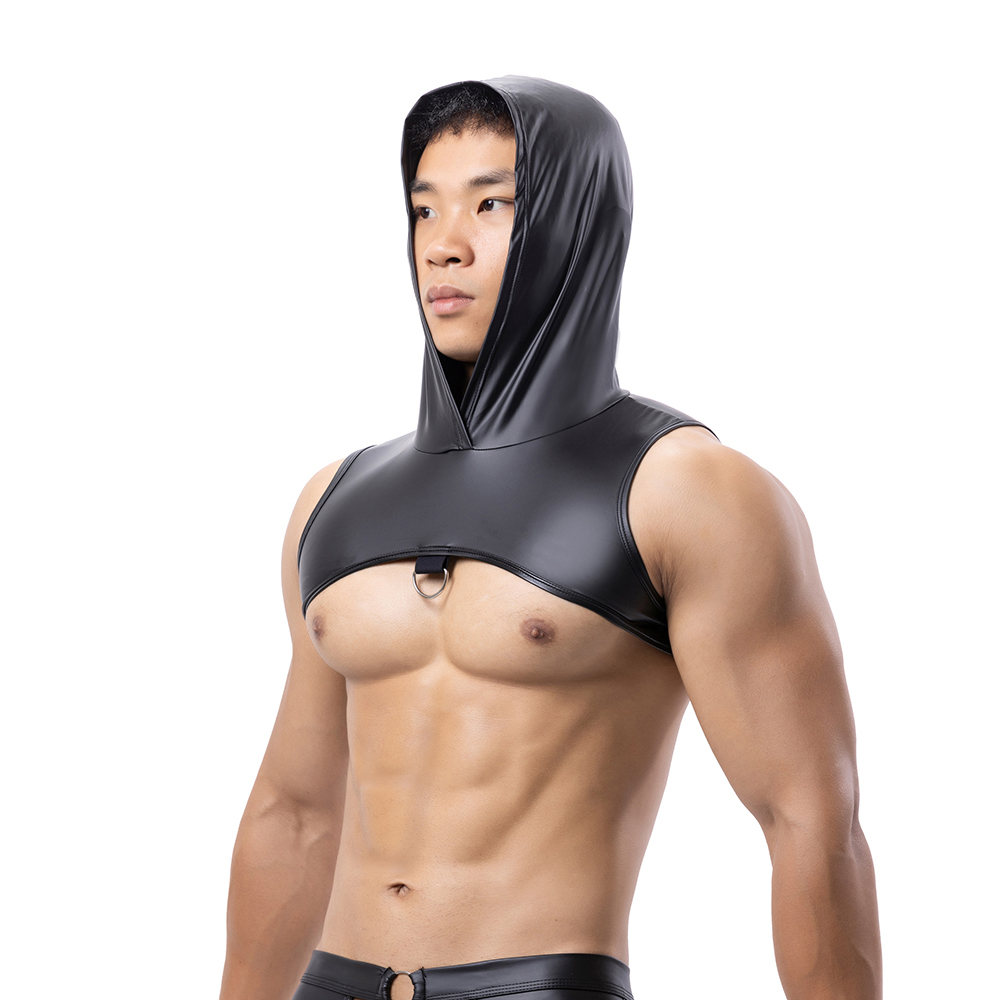 Mannen kunstleer fitness tankt - Tank Top Muscle recensie en prijs