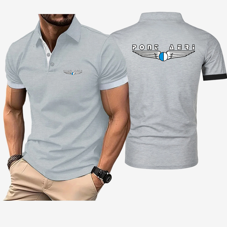Disco Logo Pont Aeri CH Heren  - Polo Shirt Pique recensie en prijs