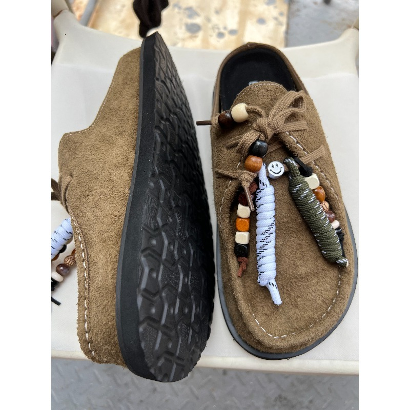 Dames Heren Klompen Koe Suède  - Flip Flop Leather Men recensie en prijs