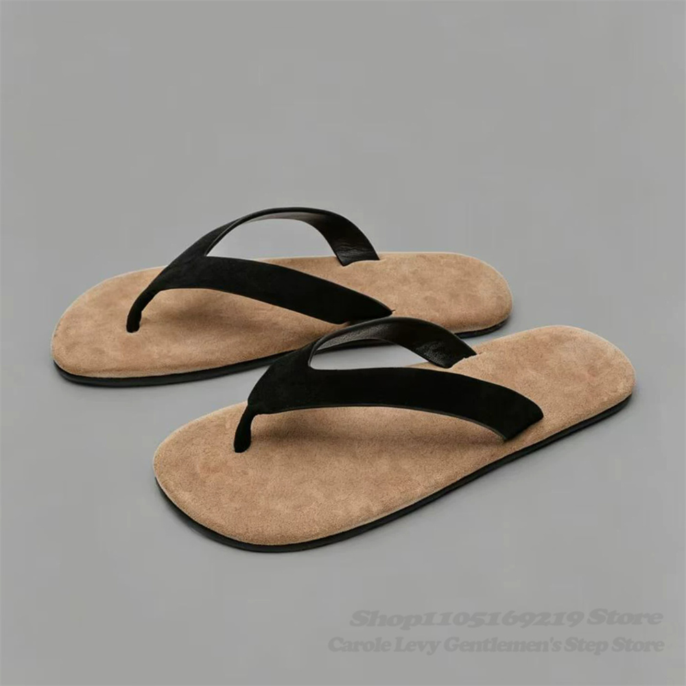 Vintage stijl koeienleren clip - Flip Flop Leather Men recensie en prijs