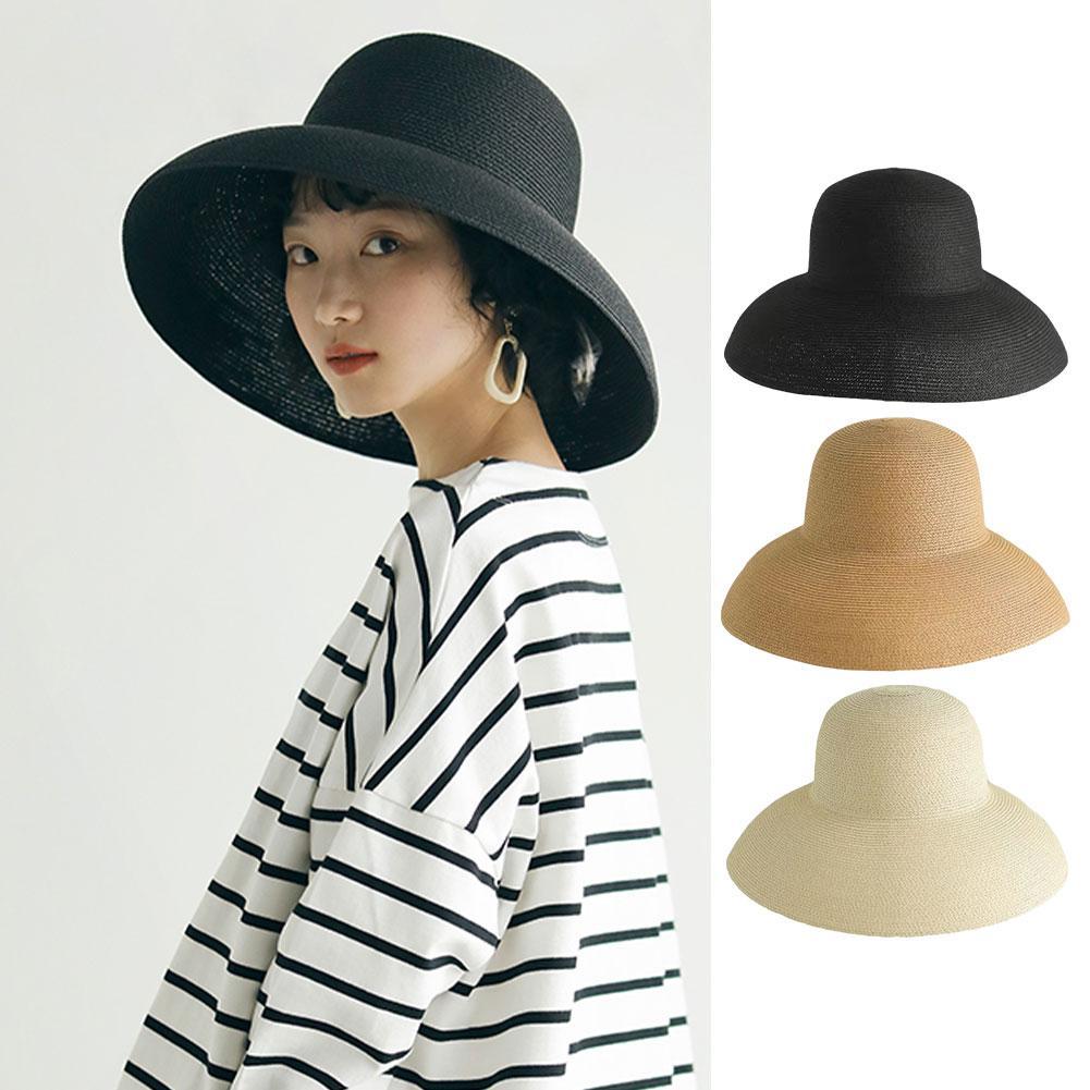 Franse Hepburn Stijl Brede Ran - Bucket Hat Straw recensie en prijs