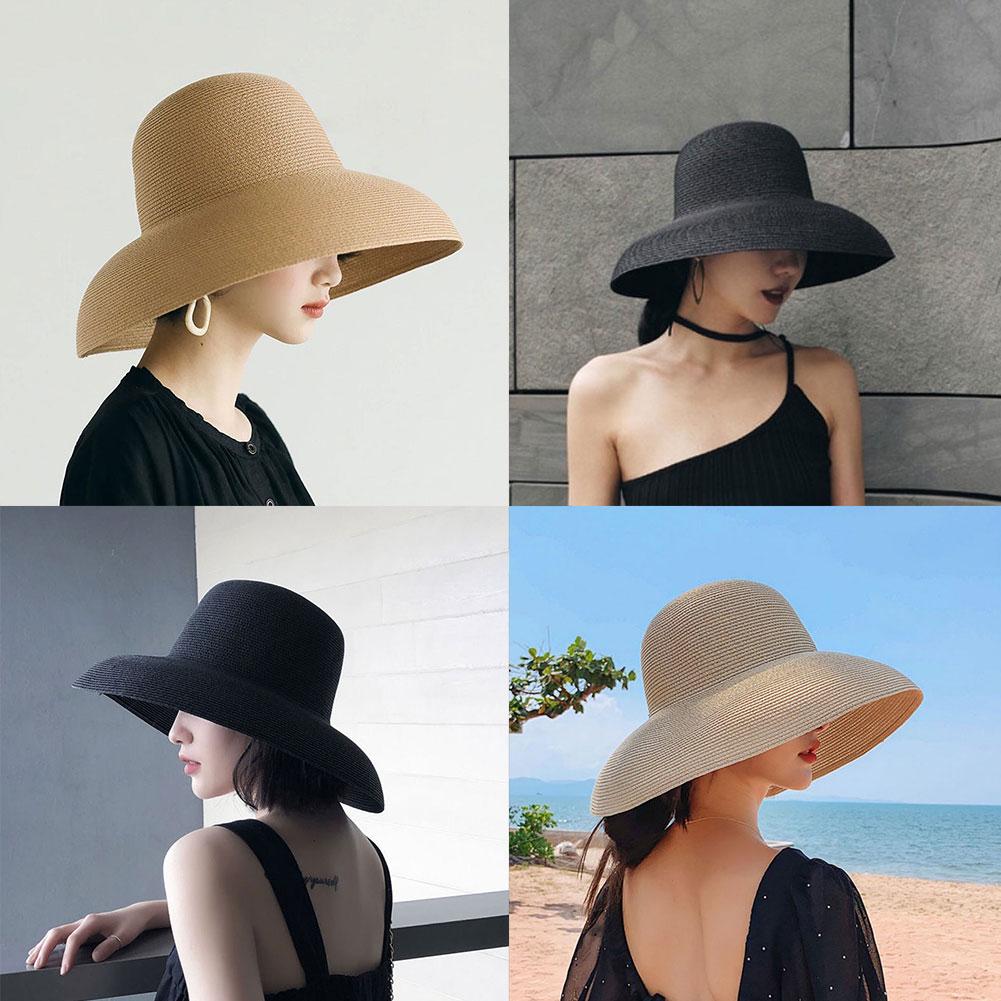 Franse Hepburn Stijl Brede Ran - Bucket Hat Straw recensie en prijs