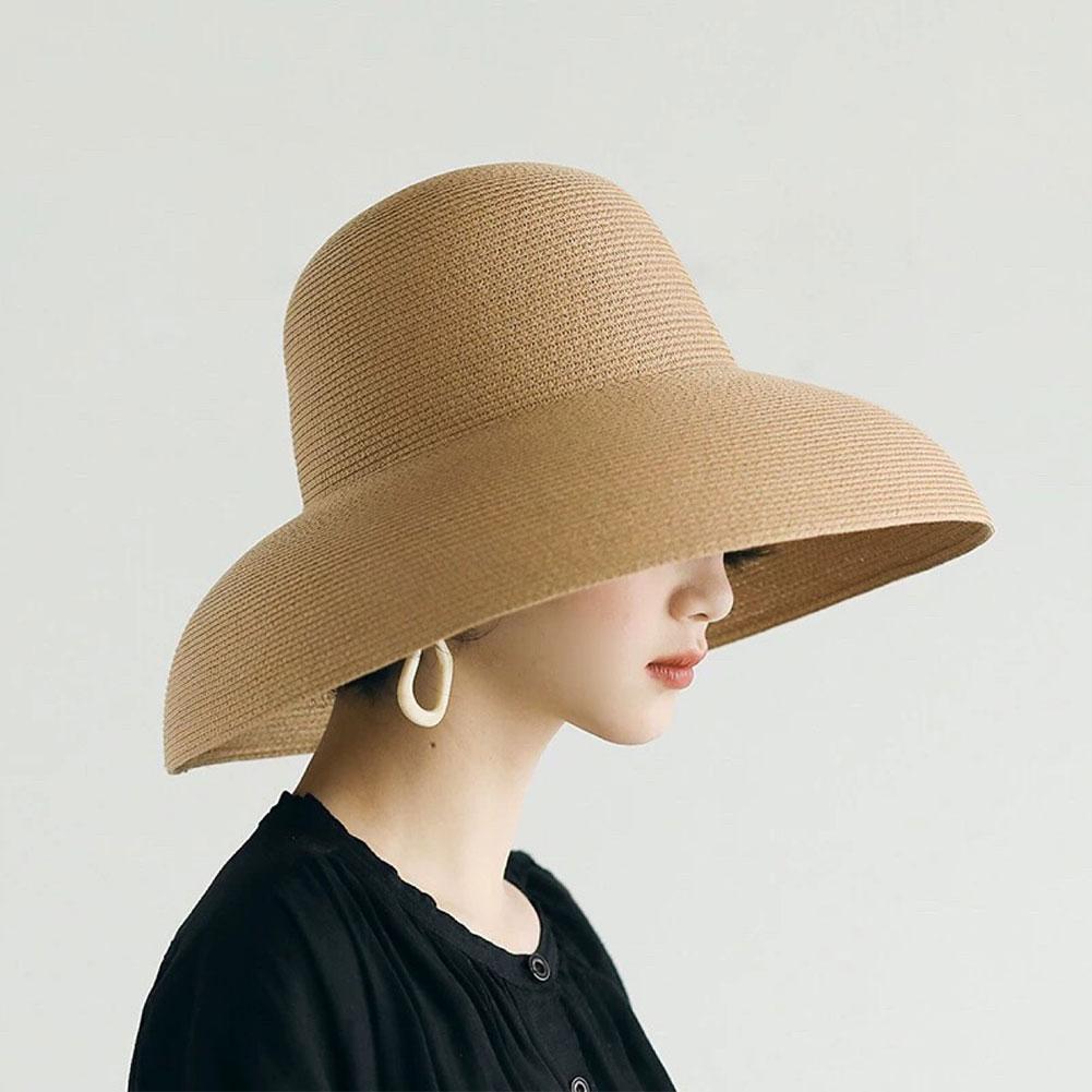 Franse Hepburn Stijl Brede Ran - Bucket Hat Straw recensie en prijs