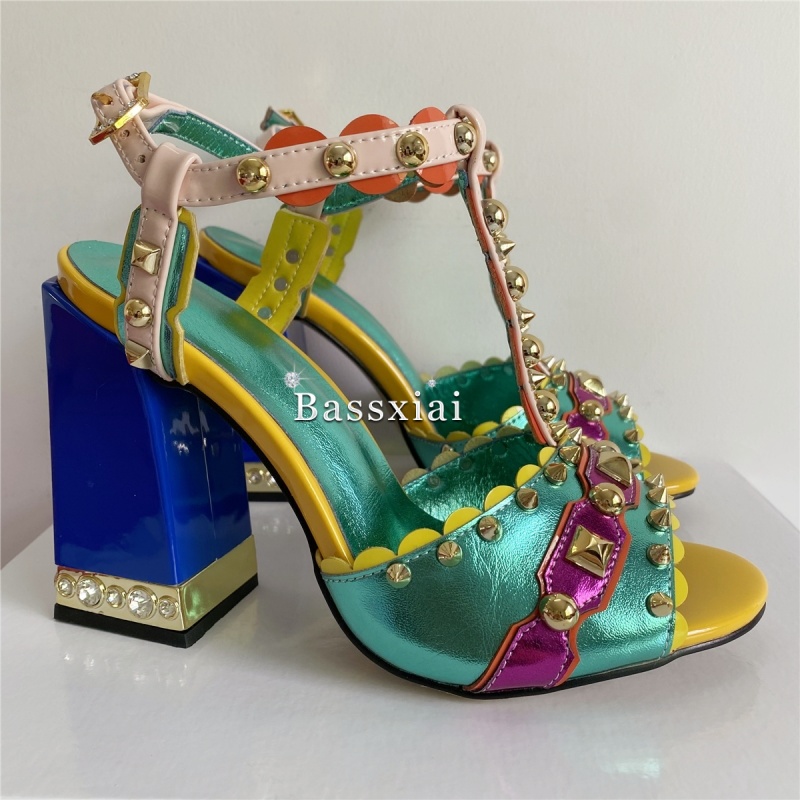 Luxury Rivet T-Strap Sandals W - Casual Sandal Leather recensie en prijs