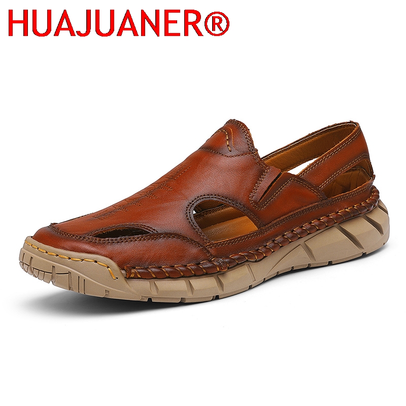 Hot-selling zomer herensandale - Flip Flop Leather Men recensie en prijs